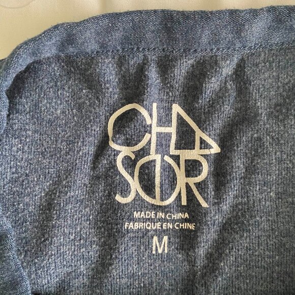 Chaser Blue Beach Heart Print Lounge Sweatpants & Sweatshirt Top Set - Picture 4 of 10